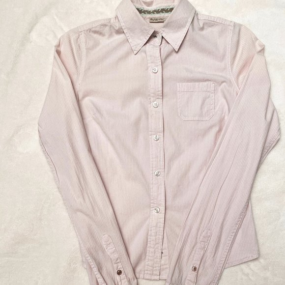 Rubbish Pale Pink Stripped Shirt - Picture 1 of 7